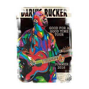 Darius Rucker Hootie & the Blowfish Rock Music Poster Print Wall Art 13x19
